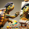 French Turtle Painter