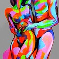 Love s Colorful Embrace