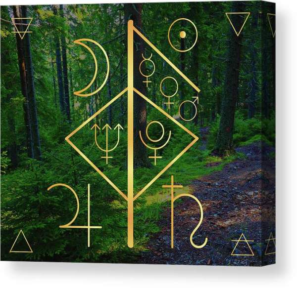 Symbols Runes Magic world Magic words and sigils 