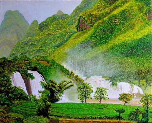 Waterfalls Paintings